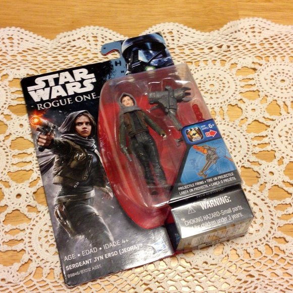 Star Wars Rogue One Seargent Jyn Erso collectible action figure - Picture 1 of 6